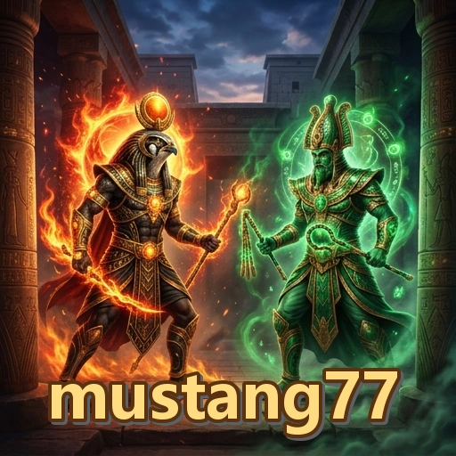 Ikon mustang77 untuk cara memilih permainan e-gaming